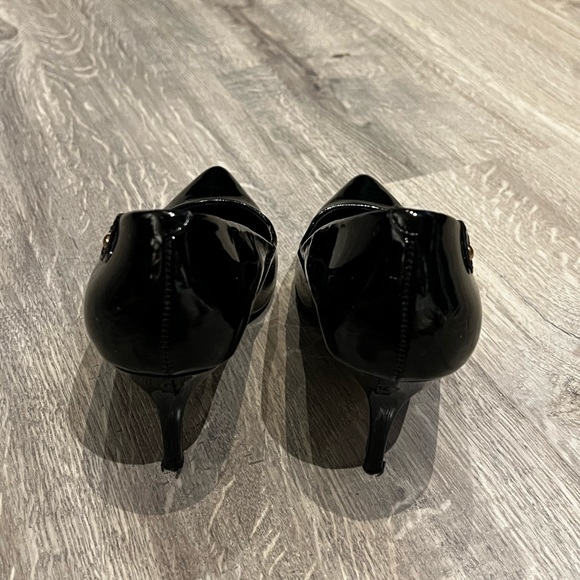 Patent Black Melia Heels - Picture 3 of 4